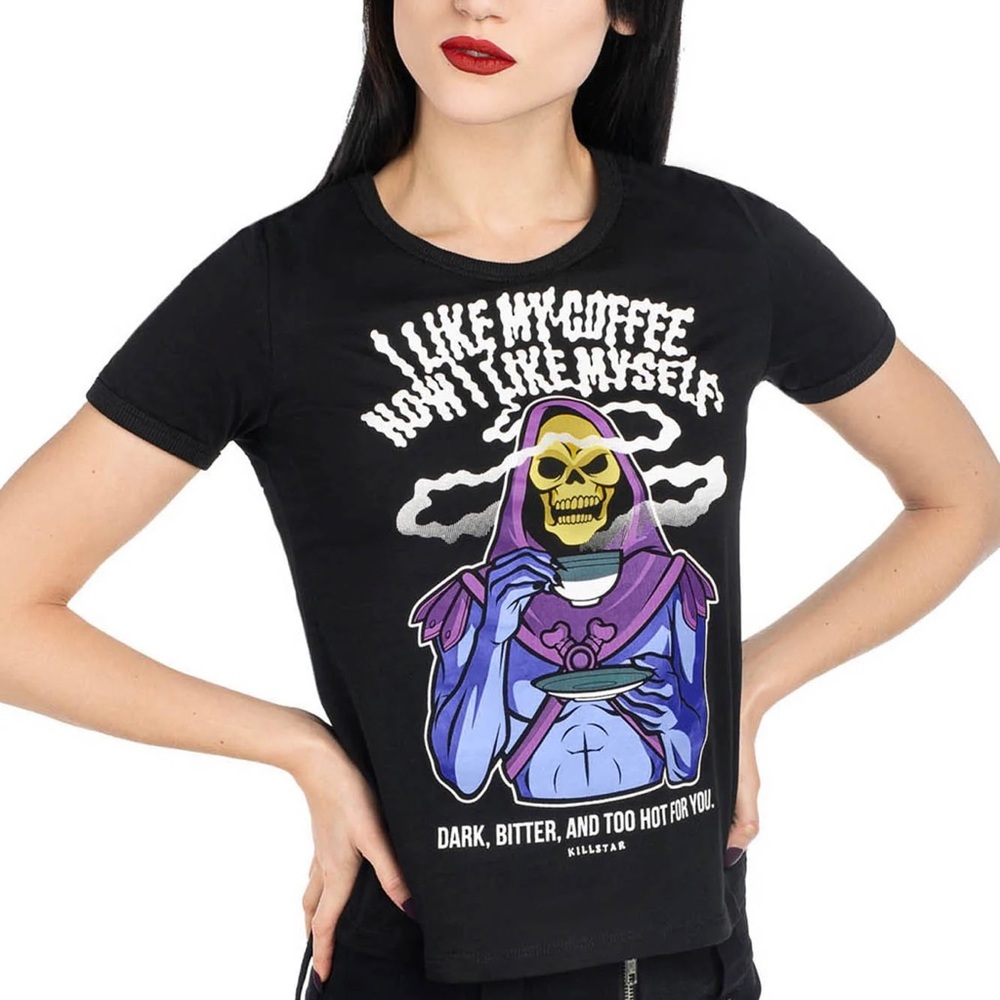 Killstar Dark & Bitter Ringer Top